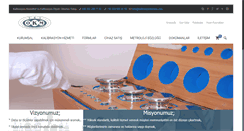 Desktop Screenshot of kalibrasyonburada.com
